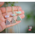 Кулон для троих друзей "Best Friends Forever. Пицца. Цена за набор